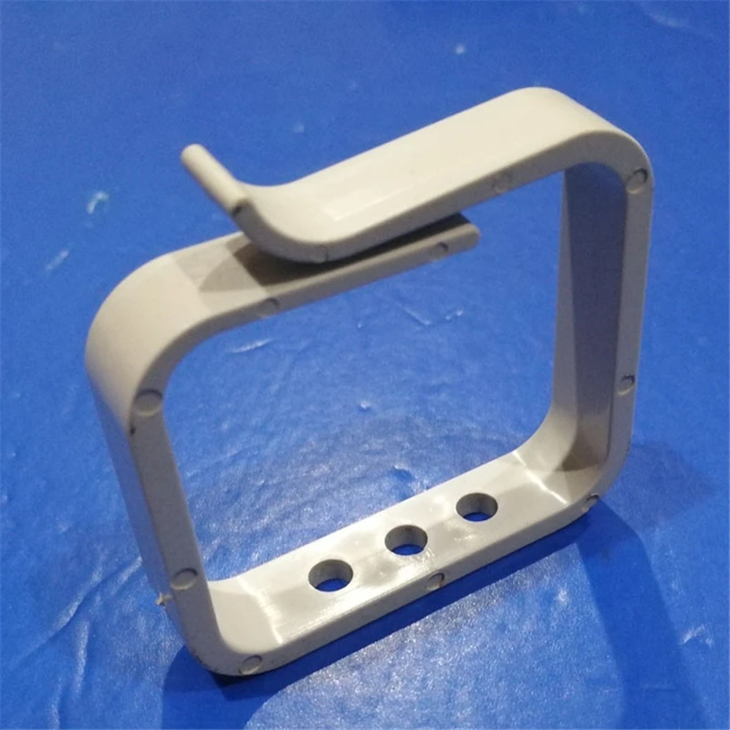 cable manager ring 3 hole square ABS plastic for distribution box cable management for network cabinet white 55*55*11mm 50PCS