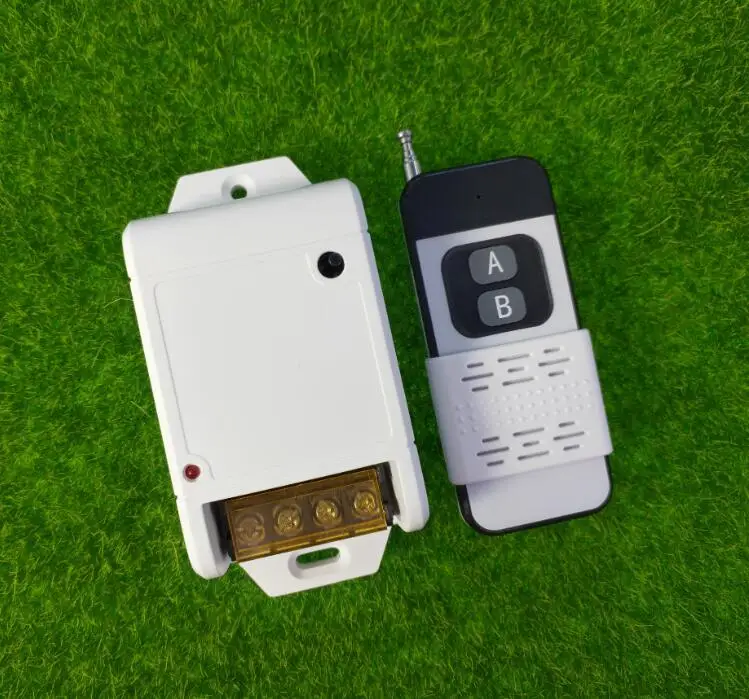 RF Wireless AC 220V Remote Control Switch 1 CH  30 A  Receiver Transmitter 315/433 MHZ  forwater pump  lighting universal