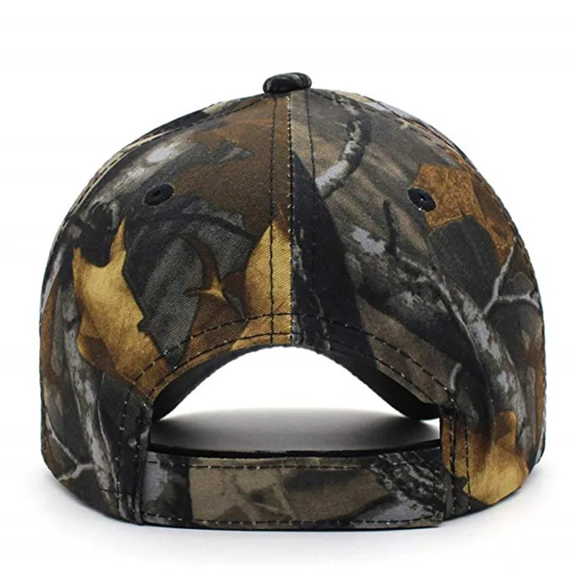 6 Colors Bionic Camouflage Hunting Fishing Hats Jungle Camo Photography Cap Summer Sunshade Adjusted Sizes Baseball Peaked Cap