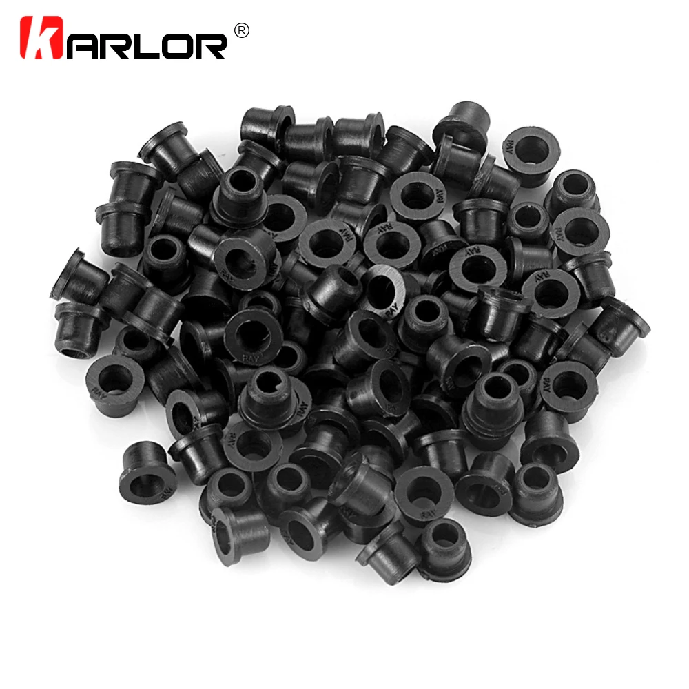 100 Pcs/bag Hood Logo Trunk Emblem Fastener Grommets For BMW 3 5 7 E32 E34 E36 E38 E39 E46 E53 E60 E65 E66 E90 M3 M5 Wholesale