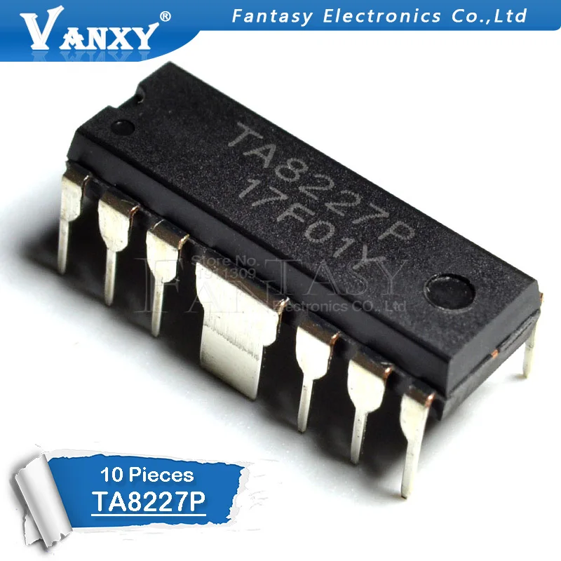 10PCS TA8227 DIP TA8227A DIP-12 TA8227APG HDIP12 TA8227P