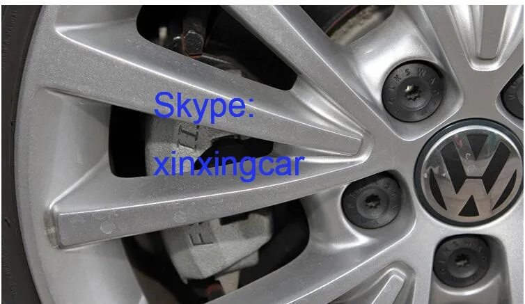 

FREE SHIPPING 20PCS/LOT Tire anti-theft screw cap screw cap FOR Bora Jetta Sagitar Lavida 6 MAGOTAN Golf dust cap