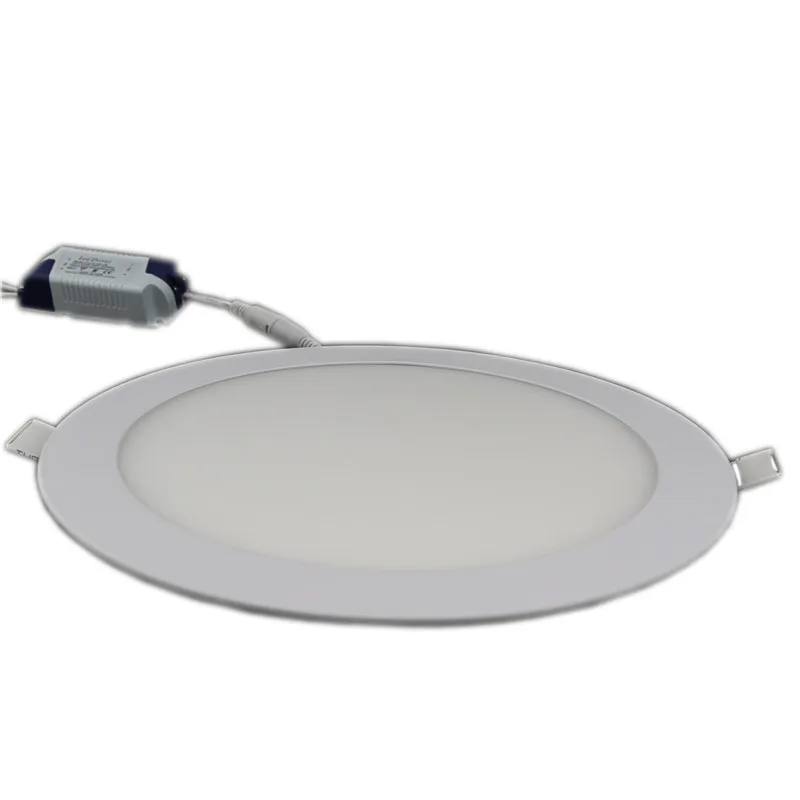 Ultra Thin LED Panel Light 3 W 6 W 9 W 12 W 15 W 18 W driver included AC85-265V Recessed lamps for ceiling panels for indoor lig