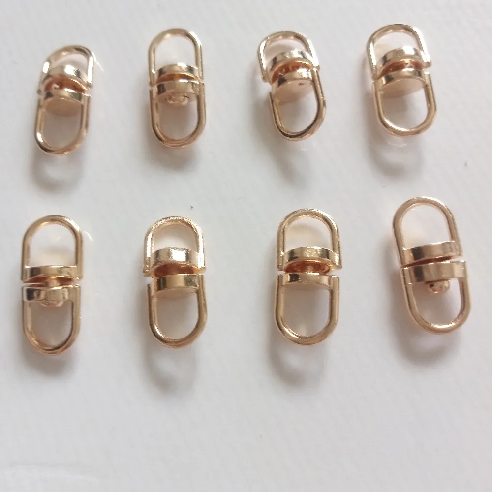 

Hot 200pcs Alloy Eight-shaped Buckle 19x8mm Key Chain Connection Buckle Diy Fashion Jewelry Accessories