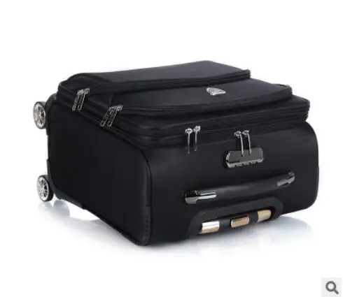 18 Inch Men Spinner suitcase Luggage Suitcase Oxford Cabin Boarding Travel Rolling luggage bag On Wheels Travel Wheeled Suitcase