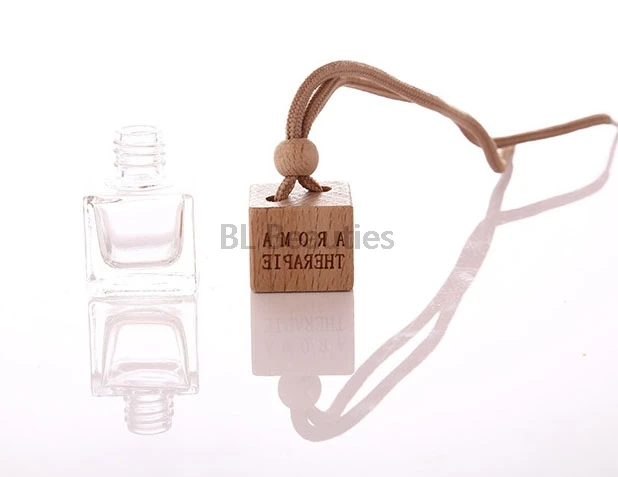 6ml Car Scenter Car Air Freshener Decoration Essential Oil Perfume Empty Bottle Colorful Hang Rope Pandent Aromatherapy Diffuse