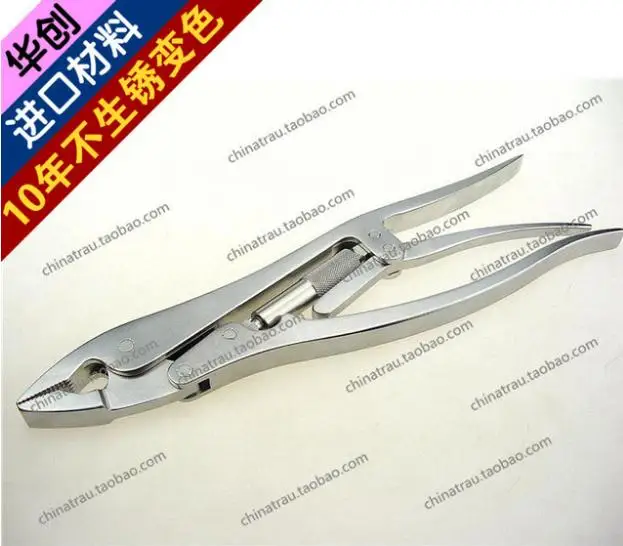 

Medical orthopedic instrument rod rotary device rod forceps spinal rod pliers 5.5 6.0screw vigorously Clamping rod tong