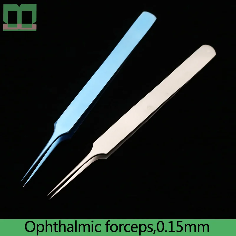 Medical fine forceps Stainless steel 0.15mm Cosmetic and plastic surgery instruments  Double eyelid tool Fat tweezers