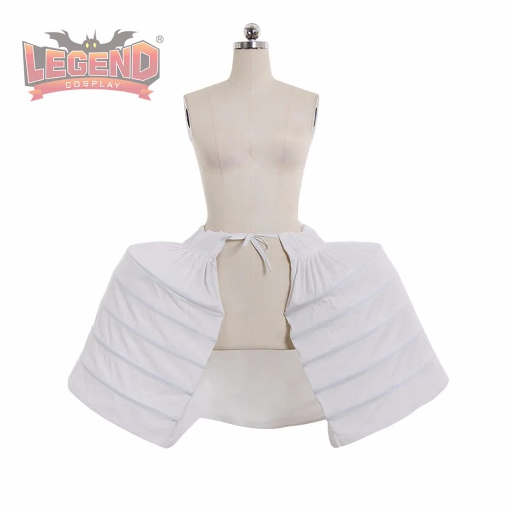 Victoriaanse Jurk ruche Petticoat Crinoline Onderrok Dames Wit Kooi Frame Fietstas Drukte Middeleeuwse petticoat