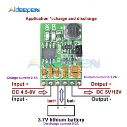 DC 5V 12V płytka wyładowcza DC konwerter DC wzmocnienie modułu podwyższającego UPS Diy li-lon LiPo bateria litowa