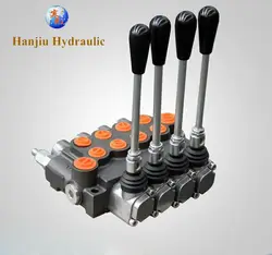 4 sets of 11 gpm hydraulic directional control valve application rig