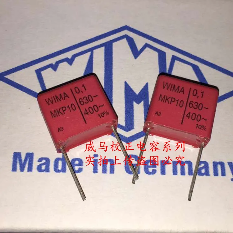 

2020 hot sale 10pcs/20pcs Germany WIMA MKP10 630V 0.1UF 630V 104 P: 15mm Audio capacitor free shipping