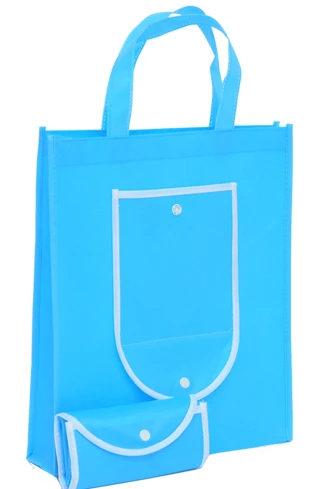 Bolsa de compras no tejida para regalo, publicidad, fiesta, supermaket, plegable, fácil de llevar, 20 unidades