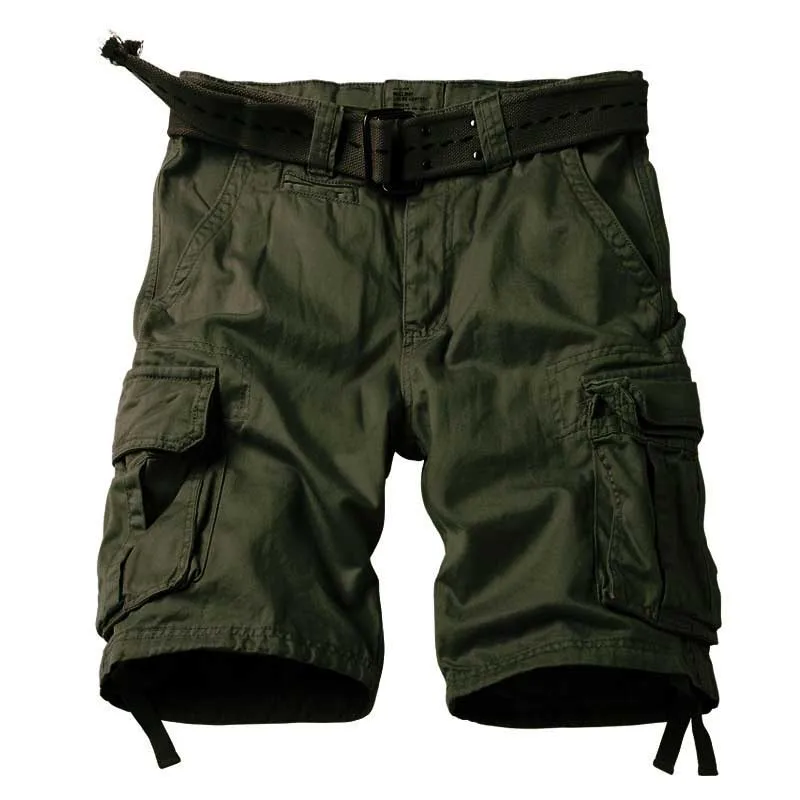 Military Army Shorts Cargo Men Summer Streetwear Hip Hop Camouflage Loose Casual Plus Size Cotton Shorts Boardshorts Streetwear