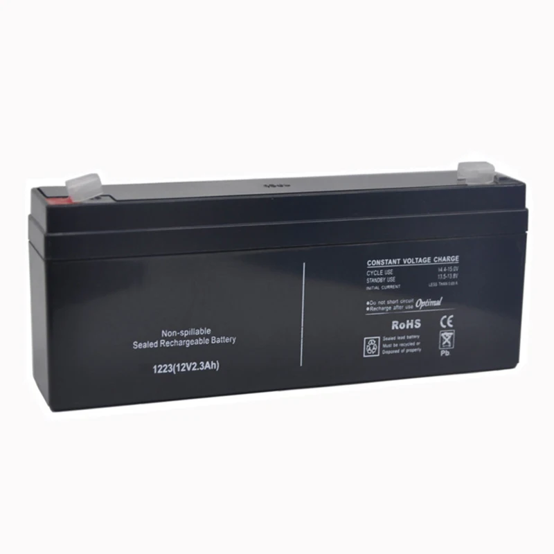 12V 2.3AH Battery Sealed Storage Batteries Lead Acid Rechargeable for Emergency light monitor