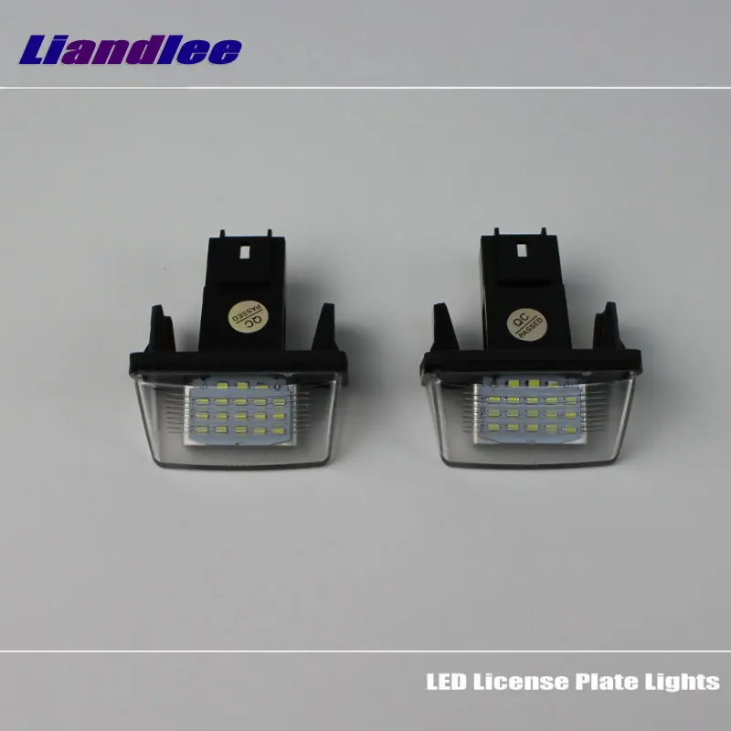 Liandlee Car License Plate Lights For Scion XB XD 2007~2014 Auto Number Frame Lamp LED Bulb Replacement Accessories