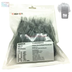 Professional Outdoor Dusty MIC Furry Cover Windscreen Windshield Muff For ZOOM H2N Microphone Deadcat Wind Shield