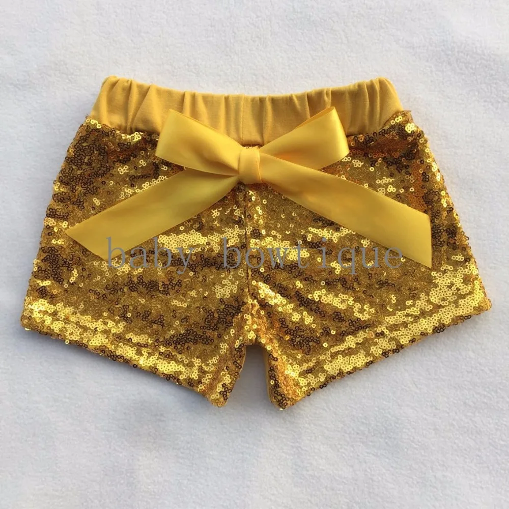 Party birthday outfit Mardi Gras Purple Green Gold Sequin girls shorts