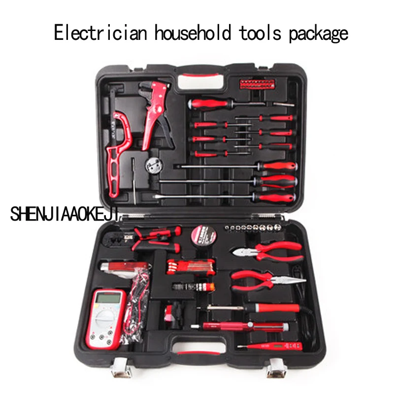 1PC W2163 Telecommunications Tools Set Multifunction Electronic Electrician Household Property Practical Maintenance Tool