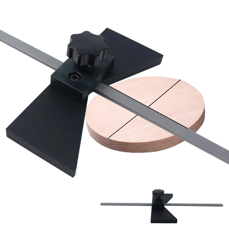 Houtbewerking Markering Center Finder Verstelbare Marker Gauge Lijn Kraspen Hoekliniaal Voor Ronde Cilinder Middenlijn Gereedschap