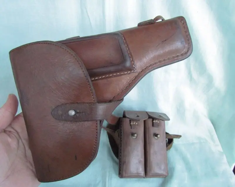 Surplus Vietnam War Chinese Type 54 TT Tokarev Pistol Leather Holster - CN014