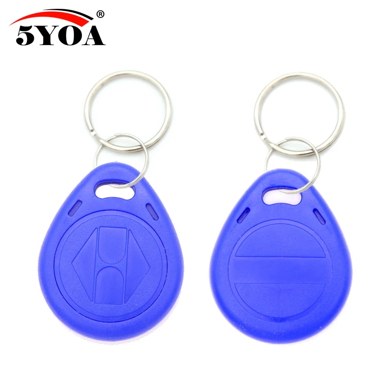 10pcs EM4305 T5577 Duplicator Copy 125khz RFID Tag Access Control Porta Chave Card Key Fob Token Ring Proximity