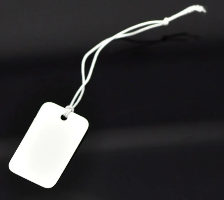 Wholesale 300PCs String Jewelry Price Label Paper Pricing Tags 2.5x1.5cm