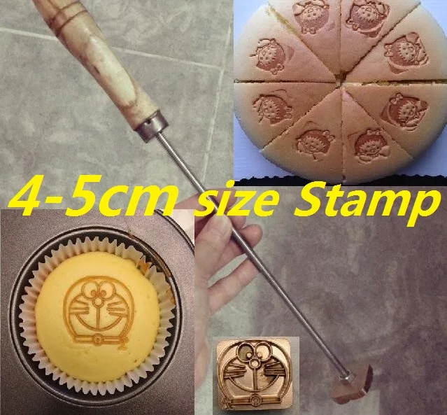 

Cake Baking stamp Brand with Handle,Burning Mold Stamp on Cake Cookie Sweets,Iron Brass Mold Burning Handle,Custom Design 4/5