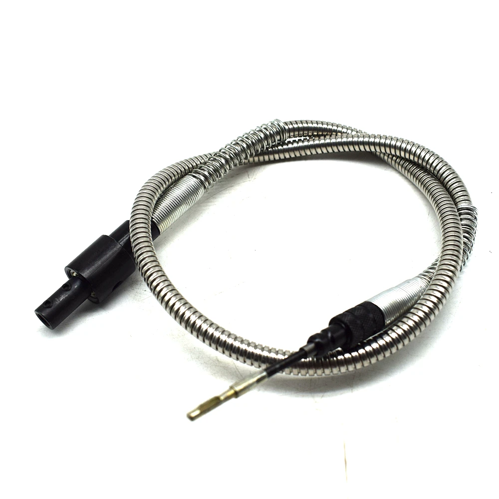 Conector de eje Flexible de acero inoxidable, compatible con TM-2, amoladora eléctrica, accesorios de herramientas rotativas