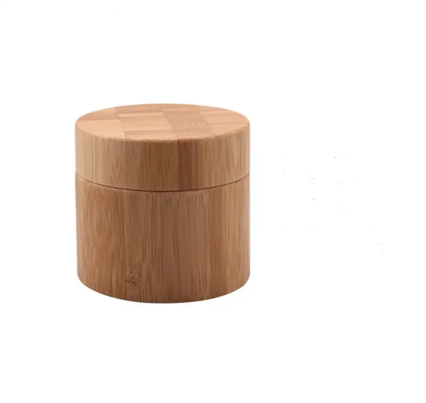 150pcs/lot 30g High grade bamboo Cosmetics cream bottle jar 30ml glass inner cosmetic cream bottle