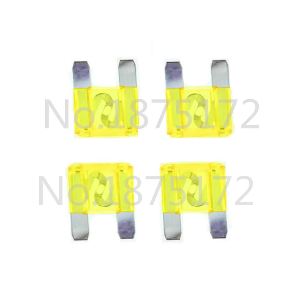 SZKDCE 10pcs 20A 20 AMP Car MAXI Fuse Auto Car Boat Blade Fuse Automotive Fuses Blade Big Size Auto fuse