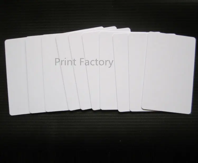 230Pcs Glossy Inkjet Printable PVC White Card Best Price For Epson R280 R290 R330 R390 A50 P50 L800 L801 Canon IP4600 4700