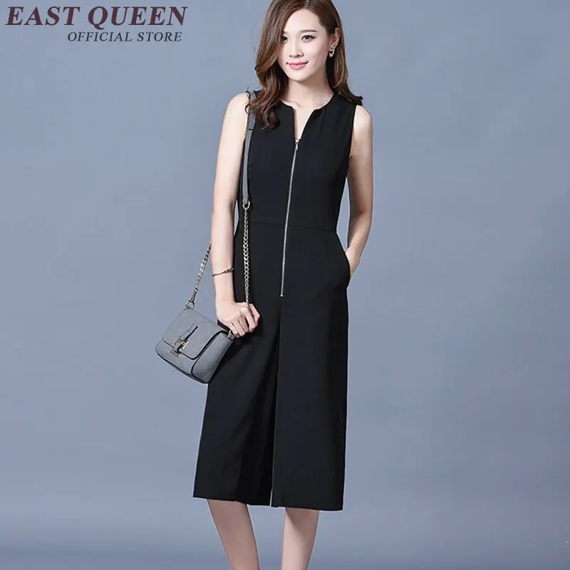 สตรี 2018 สตรีสีดำ jumpsuit ผู้หญิง elegant 2018 สตรีเสื้อผ้าสินค้าใหม่ NN0290 C