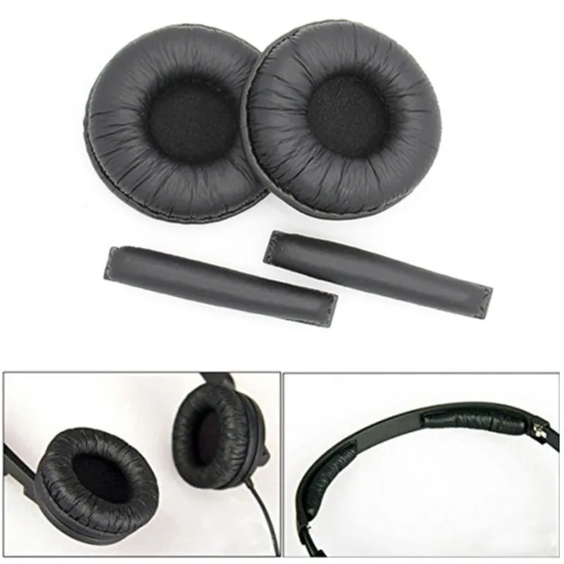 Bao Tai Tai Thay Thế Miếng Lót Cho Tai Nghe Sennheiser Px100 Px200 Bộ Tai Nghe Xốp Tai Bông Cho Thêm Thoải Mái Ew #