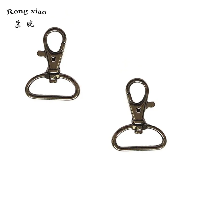 

1" Swivel Trigger Snap Hook Black Nickel Gunmetal Claps Clips for Straps Bag Hardware