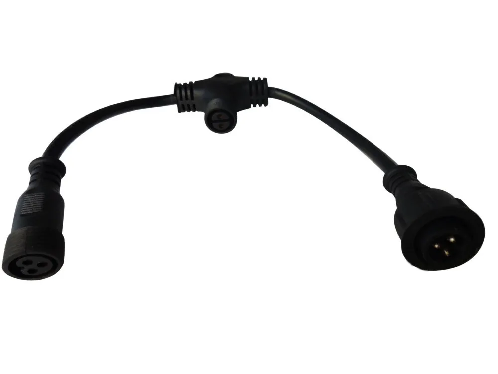 Eextend Cable 3T LED Connector for D28mm D35mm D50mm LED Pixel Ball light