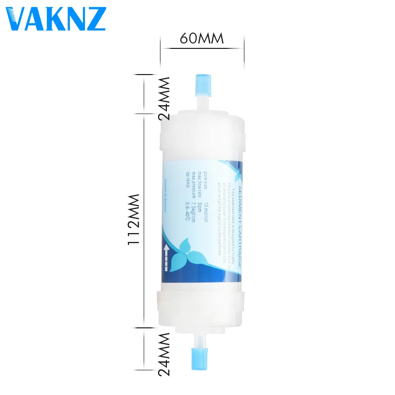 Vaknz Smart Bidet Toilettensitz Wasserfilter Rostentfernungsfilter Küchenfiltration Wasserreiniger Frontfilter