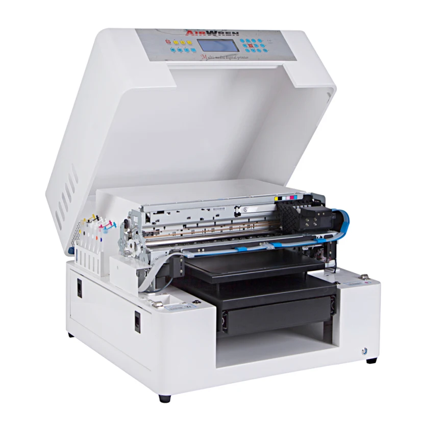 High Speed DTG Digital T-shirt Printer With Free T-shirt Tray A3 Size Direct to Garment Textile Printing Machine With RIP