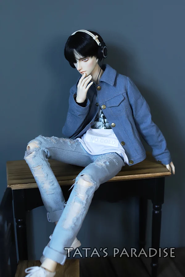 1/4 1/3 Scale BJD Shredded Hole Jeans for BJD/SD MSD SD13 Girl SSDF Uncle Clothes Not Included Doll And Other Accessories E2408