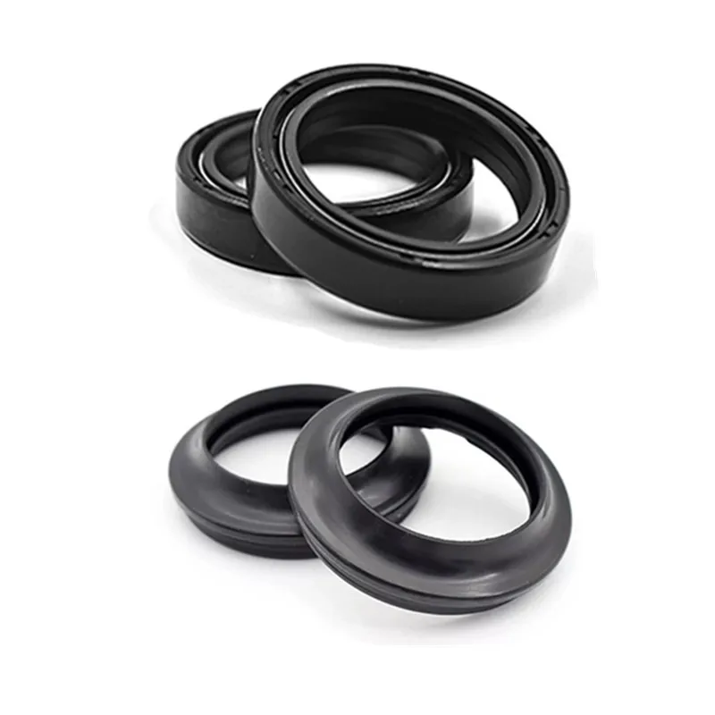 41*54*11 mm Motorcycle Parts Front Fork Damper Oil Seal Dust seals For Kawasaki ZZR400 ZR400 Z1000 KDX125 ZZR ZR 400 KDX 125