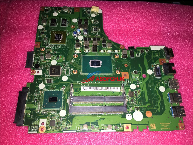 

Used Used A4WAD LA-C871P Mainboard FOR Acer Aspire E5-491G LAPTOP MOTHERBOARD WITH I7-6700HQ NBG6711002 100% TESED OK