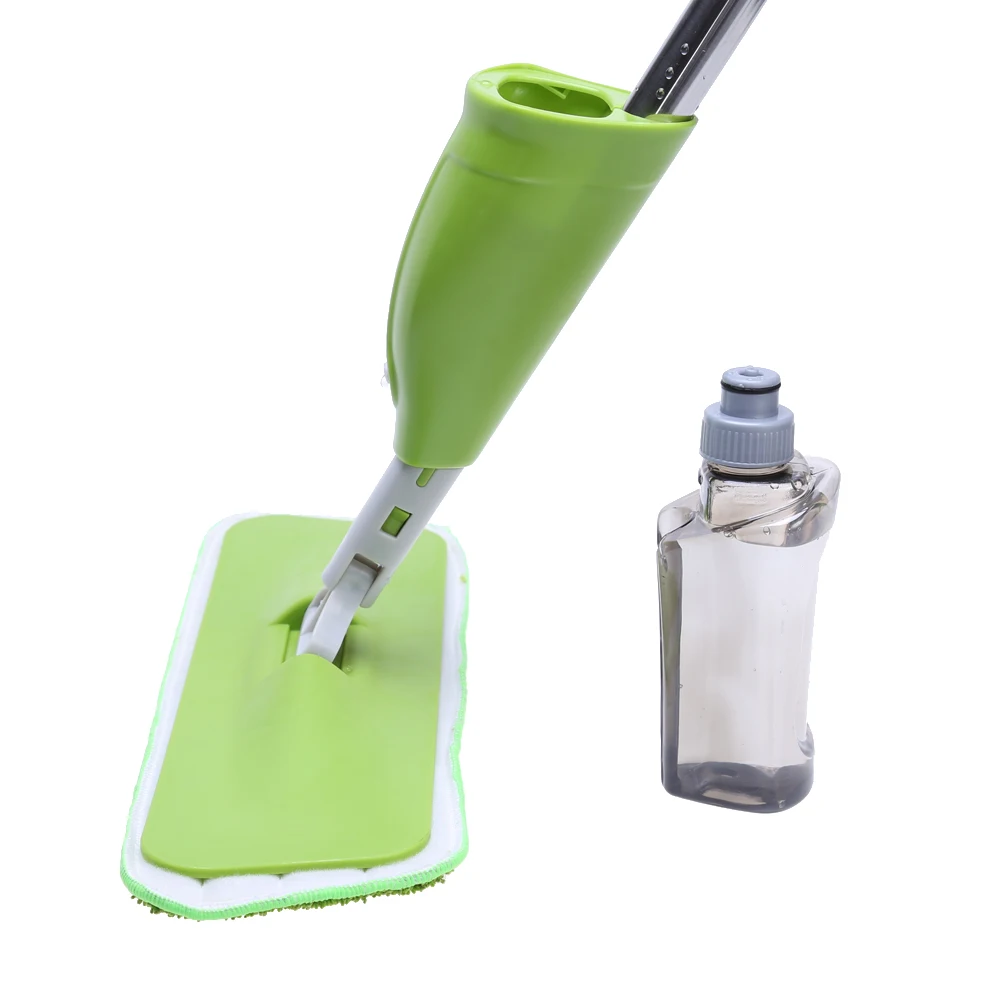 350ML Micro Fibre Spray Mop Squeegee Marble Tray Floor Cleaner Multifunction Water Spraying Flat Mop Head Home Cleaning Tool