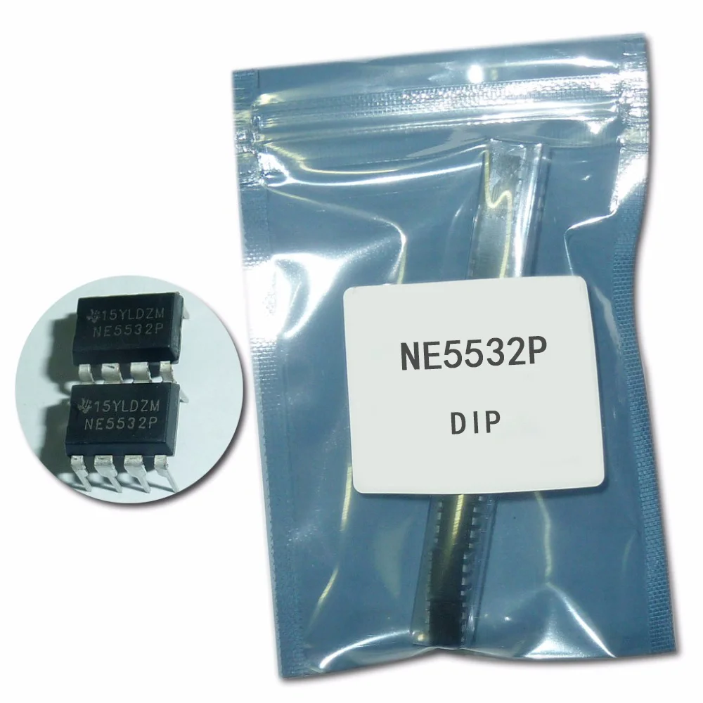 20PCS/Lot NE5532 Integrated circuit DIP8 IC chip NE5532N NE5532P Opampm ICs