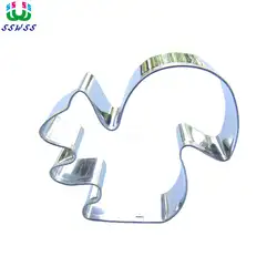 Large Squirrel Shape Cake Decorating Fondant Cutters Tools,Animal Graphics Cake Cookie Biscuit Baking Molds,Direct Selling