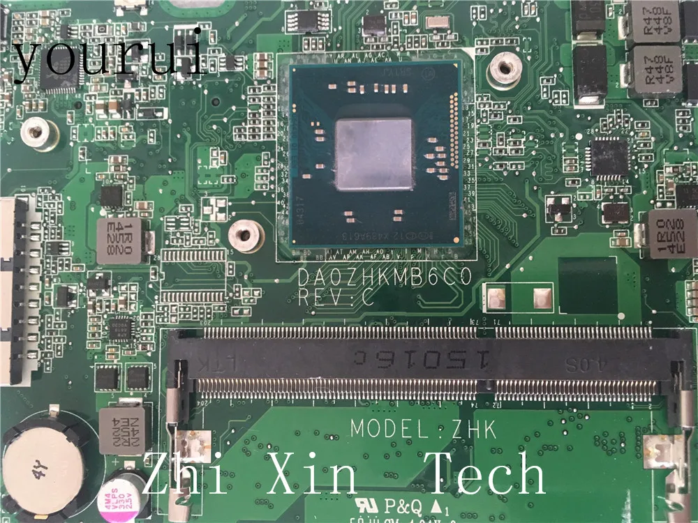 

Yourui для Acer Aspire ES1-111 E3-112 V3-112P, материнская плата для ноутбука с процессором N2830 DA0ZHKMB6C0, тестовая работа, 100% оригинал