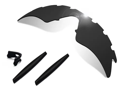 Lentes polarizadas Glintbay con almohadillas nasales de goma y almohadillas de repuesto para gafas de sol Oakley M Frame Sweep ventiladas