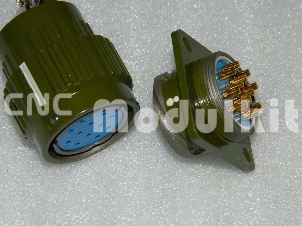 CNC Machinery 32Pin Air Plug Connector Male & Female Couples Y28M-32TK Diameter 28mm For Servo Motor By CNC Modulkit