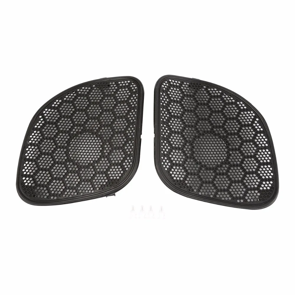 Motorcycle Front Fairing Speaker Grill Mesh Covers For Harley Road Glide FLTRX 2015-2024