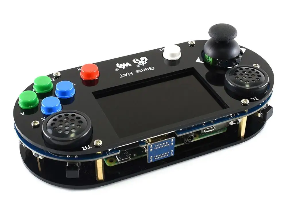 Chapeau de jeu, planche d'extension de console de jeu portable, écran IPS de 3.5 pouces, transformez votre Raspberry Pi en une console de jeu classique