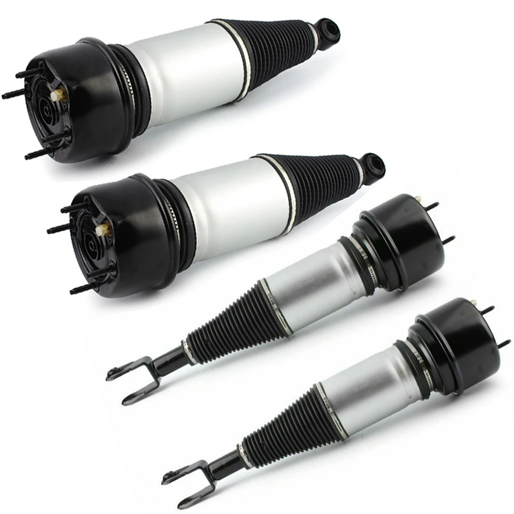 Full Set Rear & Front Fit For Jaguar XJ-Series 2003-2009 Air Suspension Absorber Shock Struts C2C41349 C2C41341